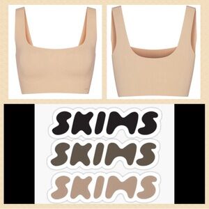 5X SKIMS Naked Scoop Tank Bra - Clay- Fits Everybody -Sculpting Bralette NWT